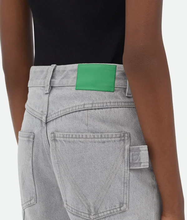 Bottega Veneta Washed Flared Denim>Women Denim