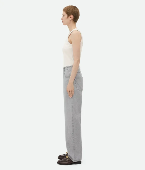 Bottega Veneta Washed Rounded Leg Denim>Women Denim