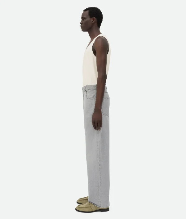 Bottega Veneta Washed Wide Leg Denim> Denim