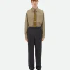 Bottega Veneta Light Tailored Wool Trousers> Trousers And Shorts