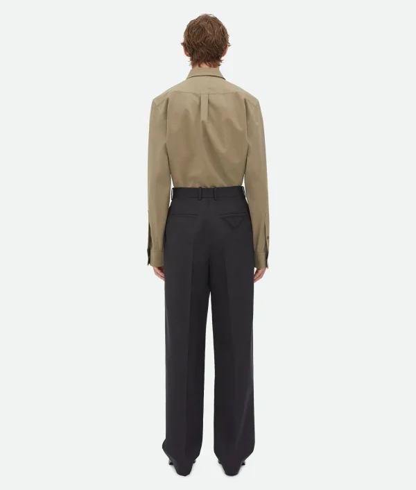 Bottega Veneta Light Tailored Wool Trousers> Trousers And Shorts