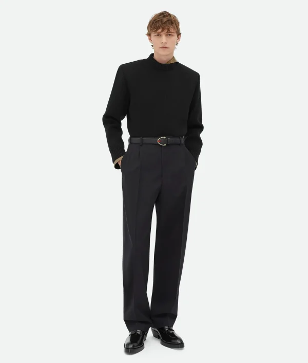 Bottega Veneta Light Tailored Wool Trousers> Trousers And Shorts