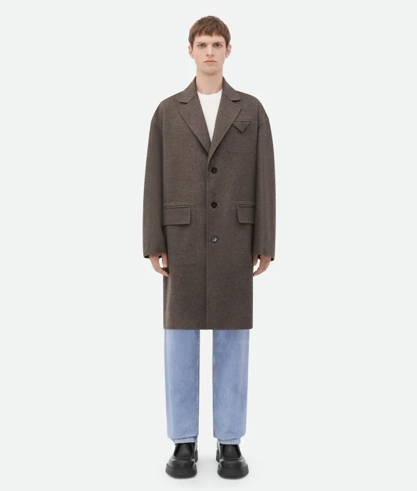 Bottega Veneta Light Wool Cashmere Kimono Coat> Coats