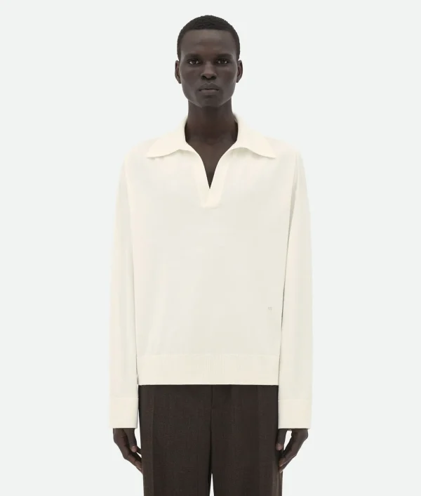 Bottega Veneta Light Wool Polo> Knitwear