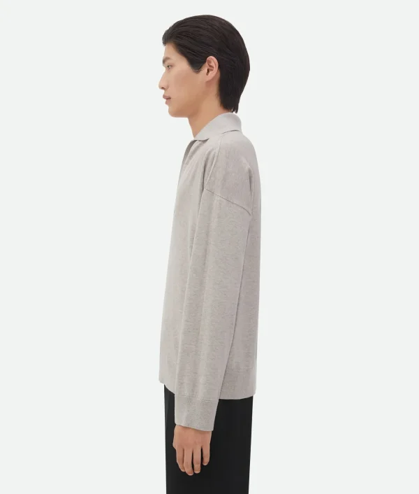 Bottega Veneta Light Wool Polo> Polos | Knitwear