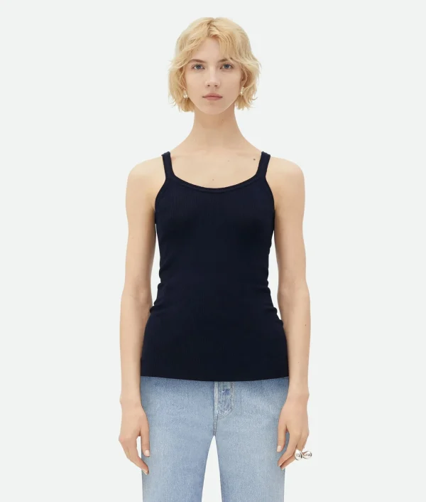 Bottega Veneta Light Wool Slim Tank Top>Women Tops And T-Shirts