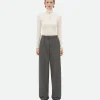 Bottega Veneta Light Wool Trousers>Women Trousers And Shorts
