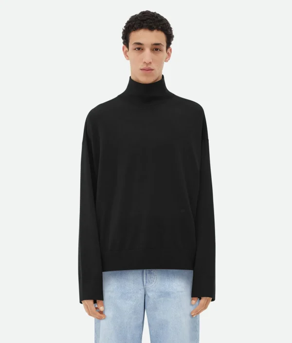 Bottega Veneta Light Wool Turtleneck> Knitwear
