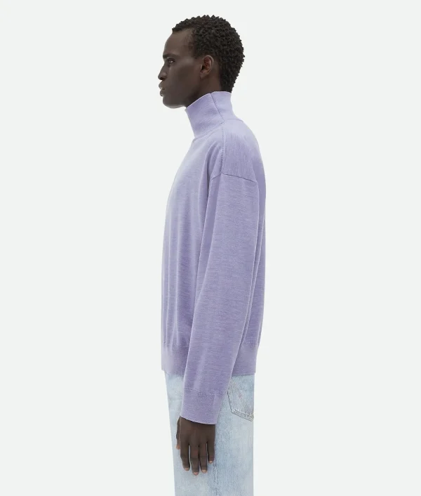 Bottega Veneta Light Wool Turtleneck> Knitwear