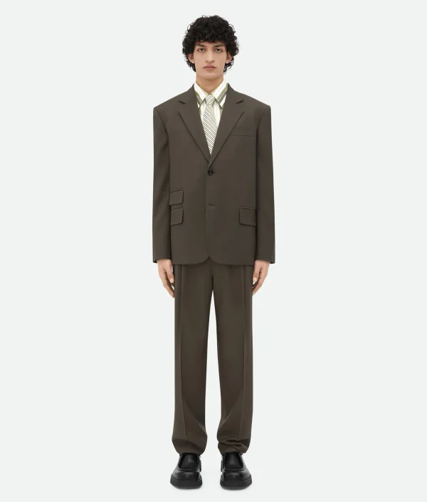 Bottega Veneta Light Wool Twill Jacket> Jackets