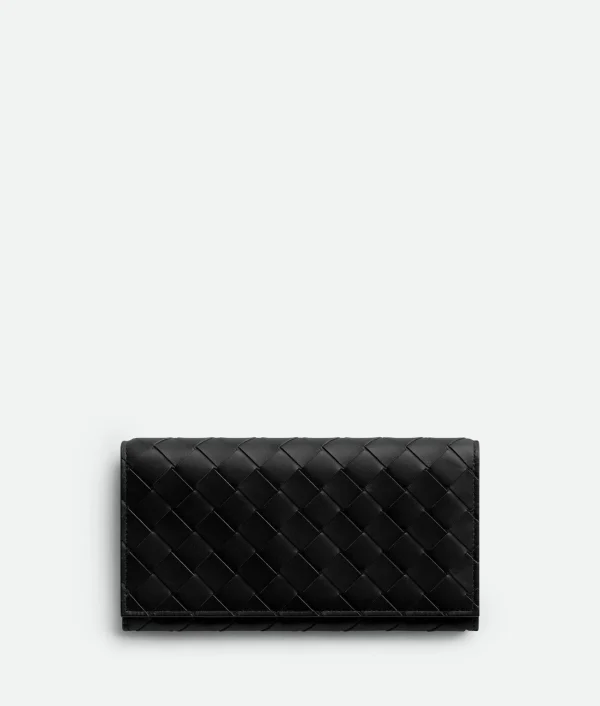 Bottega Veneta Long Wallet With Coin Purse>Women Long Wallets
