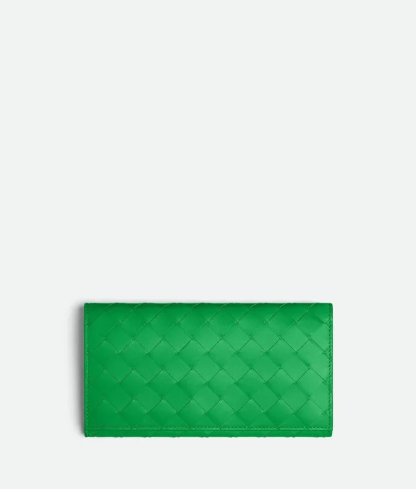 Bottega Veneta Long Wallet With Coin Purse> Long Wallets