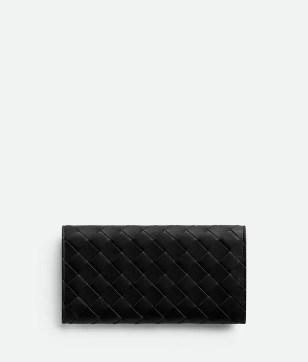 Bottega Veneta Long Wallet With Coin Purse>Women Long Wallets