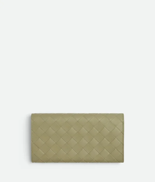 Bottega Veneta Long Wallet With Coin Purse>Women Long Wallets