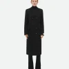Bottega Veneta Matt Fluid Viscose Jersey Coat>Women Coats