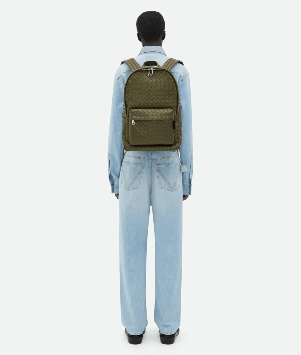 Bottega Veneta Medium Intrecciato Backpack> Backpack