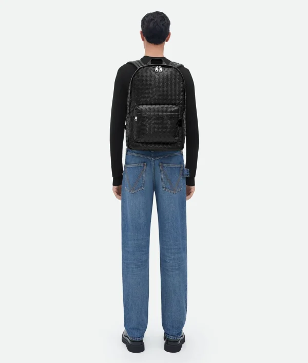 Bottega Veneta Medium Intrecciato Backpack> Backpack