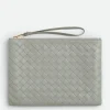 Bottega Veneta Medium Intrecciato Flat Pouch>Women Pouches