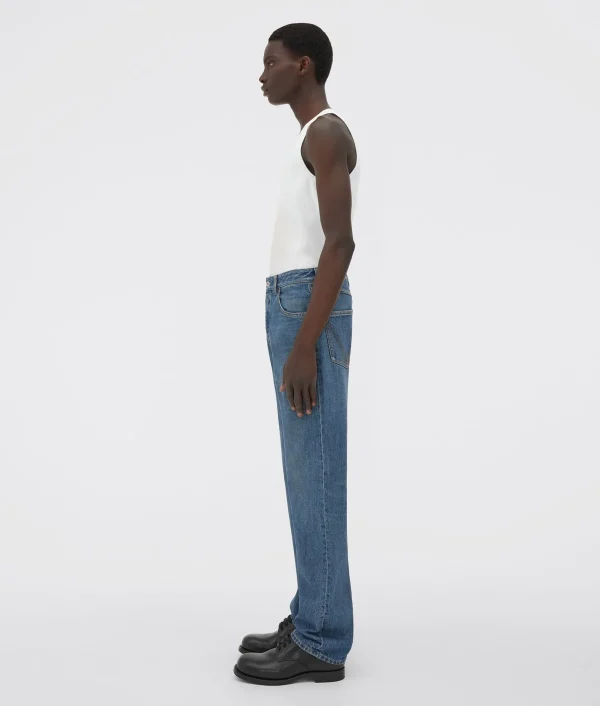 Bottega Veneta Medium Washed Straight Denim> Denim | Trousers And Shorts