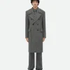 Bottega Veneta Melange Wool Coat> Coats