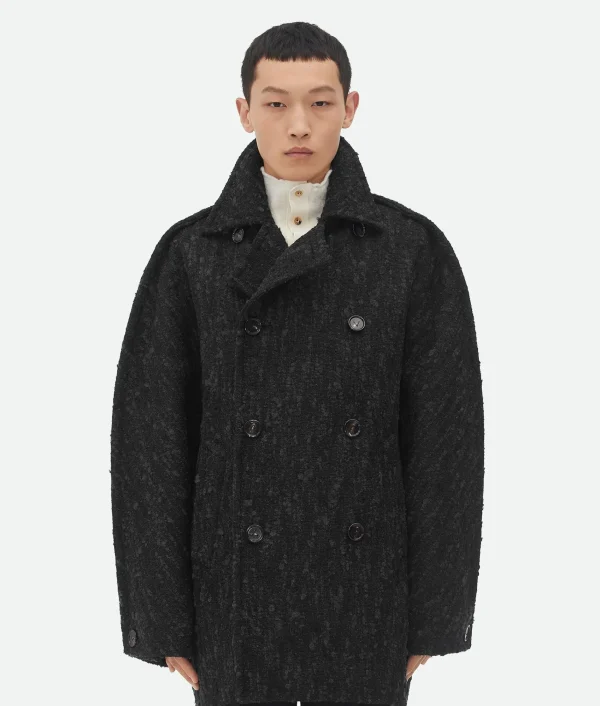Bottega Veneta Melange Wool Coat> Coats