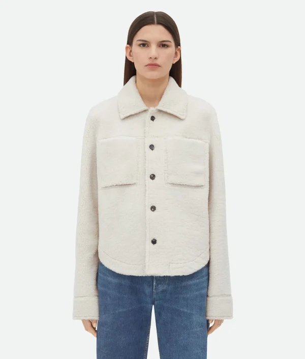 Bottega Veneta Merino Shearling Jacket>Women Jackets