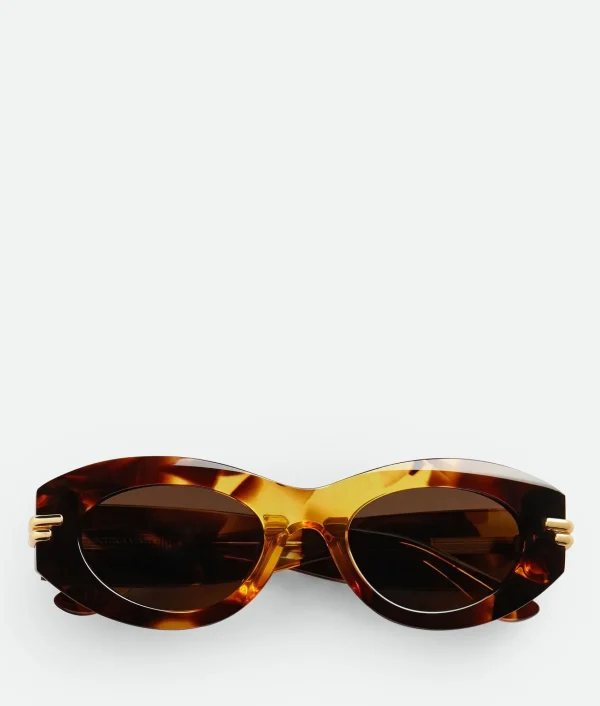 Bottega Veneta Mitre Oval Sunglasses>Women Sunglasses | Sunglasses