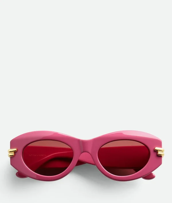 Bottega Veneta Mitre Oval Sunglasses>Women Sunglasses | Sunglasses