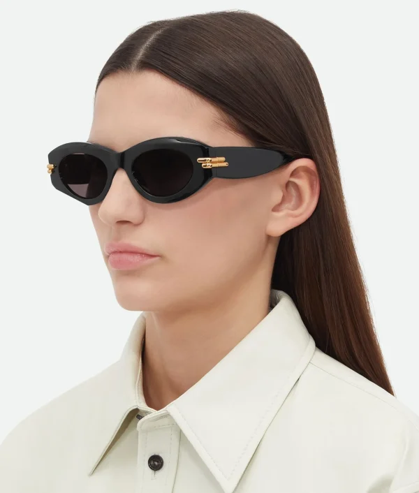 Bottega Veneta Mitre Oval Sunglasses>Women Sunglasses | Sunglasses