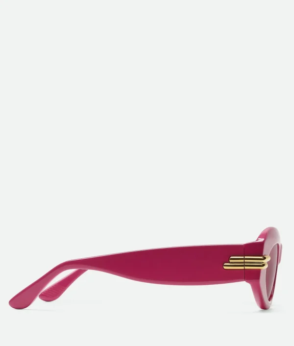 Bottega Veneta Mitre Oval Sunglasses>Women Sunglasses | Sunglasses