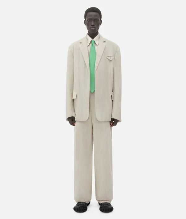 Bottega Veneta Mouline Wool Silk Jacket> Jackets