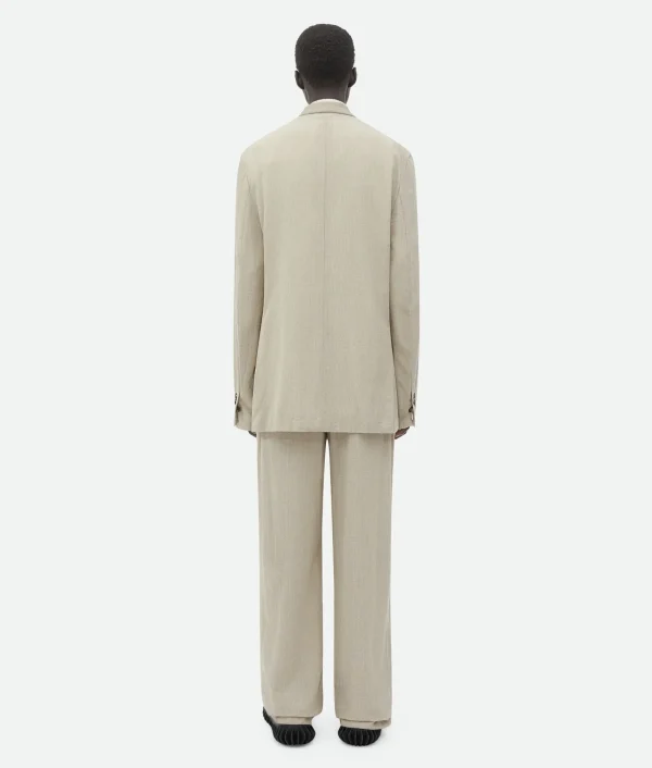 Bottega Veneta Mouline Wool Silk Jacket> Jackets