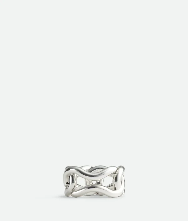 Bottega Veneta Nest Chain Ring>Women Rings