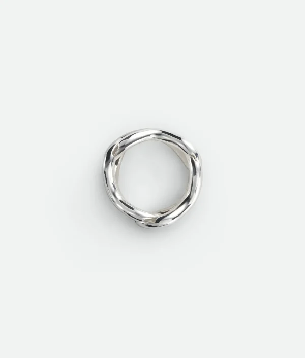 Bottega Veneta Nest Chain Ring>Women Rings