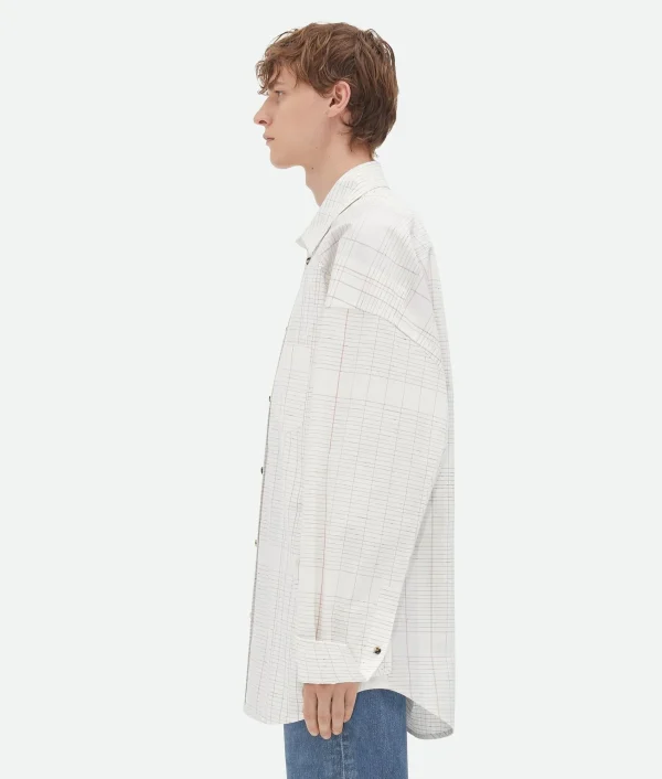 Bottega Veneta Notebook Cotton Shirt> Shirts