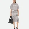 Bottega Veneta Notebook Cotton Viscose Jacquard Skirt>Women Skirts