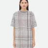 Bottega Veneta Notebook Cotton Viscose Jacquard T-Shirt>Women Knitwear