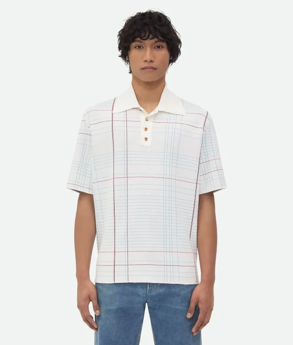 Bottega Veneta Notebook Viscose Jacquard T-Shirt> T-Shirts