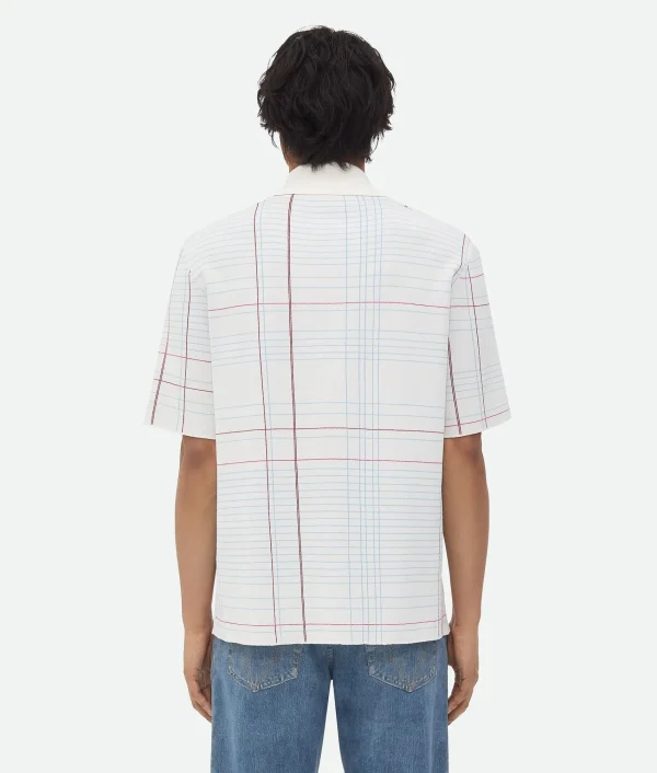 Bottega Veneta Notebook Viscose Jacquard T-Shirt> T-Shirts
