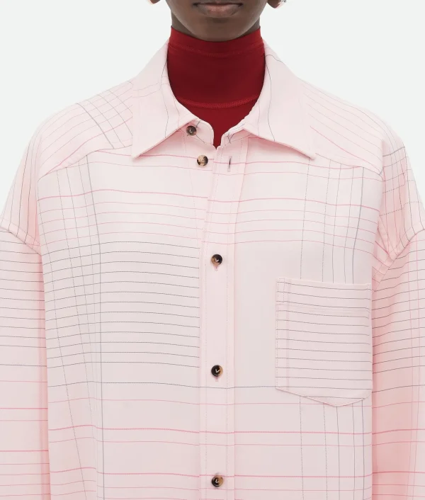 Bottega Veneta Notebook Viscose Shirt>Women Shirts