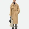 Bottega Veneta Notebook Wool Cotton Trench Coat> Coats