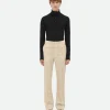 Bottega Veneta Notebook Wool Twill Flared Trousers> Trousers And Shorts