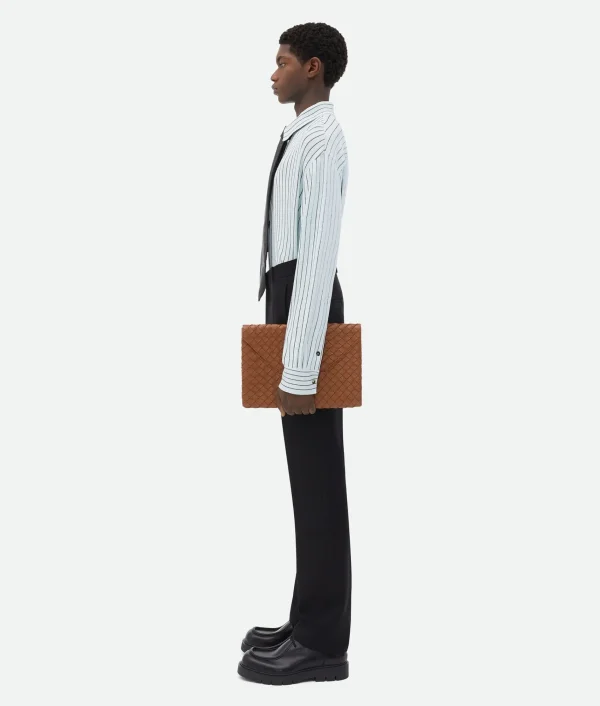 Bottega Veneta Origami Large Envelope Pouch>Women Pouches