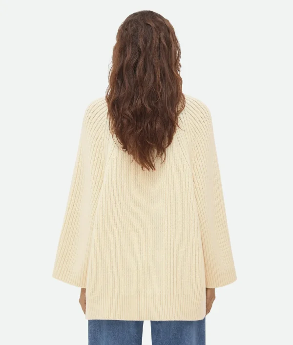 Bottega Veneta Oversized Wool Cashmere T-Shirt>Women Knitwear