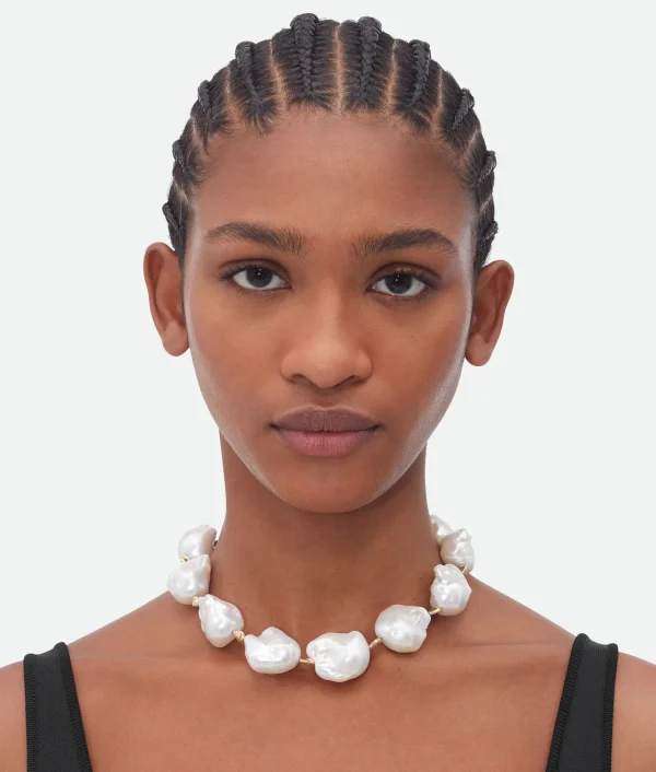 Bottega Veneta Pearl Necklace>Women Necklaces