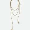 Bottega Veneta Pearl Scarf Necklace>Women Necklaces