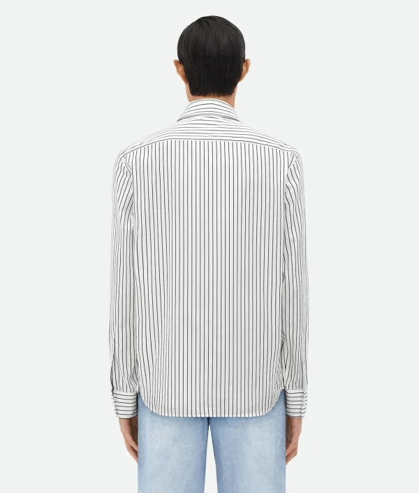 Bottega Veneta Pinstripe Poplin Shirt> Shirts