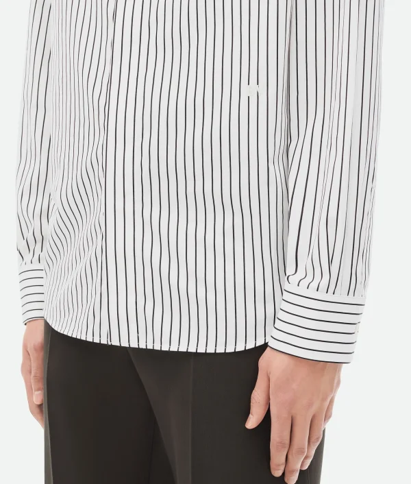 Bottega Veneta Pinstripe Poplin Shirt> Shirts