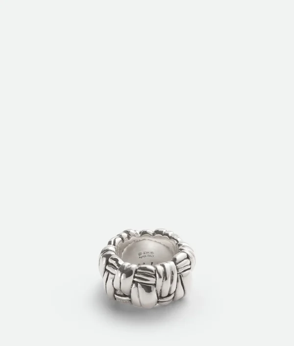 Bottega Veneta Pleat Ring>Women Rings