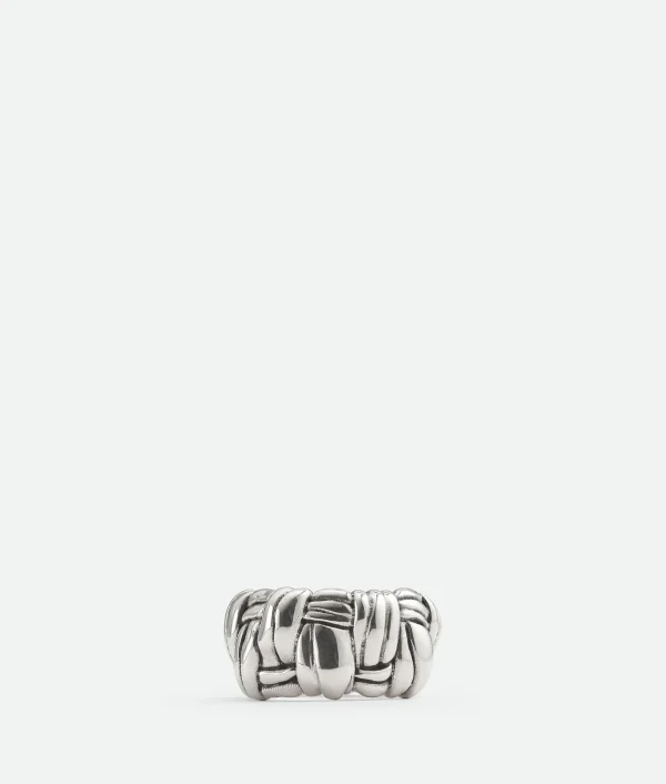 Bottega Veneta Pleat Ring>Women Rings